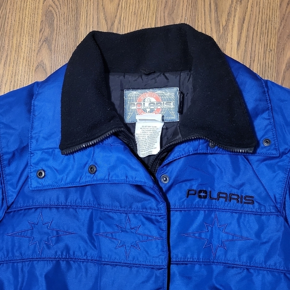 Vintage Polaris Snowmobile Parka Women’s Medium Thinsulate Thermolite Plus C84 - Picture 4 of 12